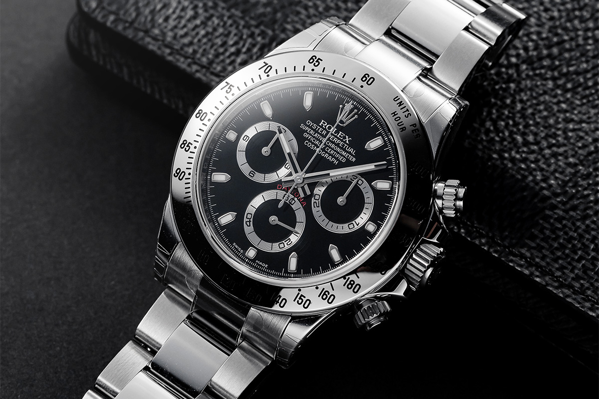 Rolex daytona 116520 black dial